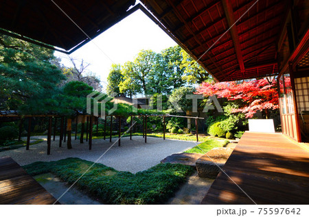 角屋もてなしの文化美術館(角屋) 中庭:京都 角屋もてなしの文化美術館(角屋) 中庭:京都 75597642