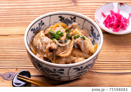 豚丼 75598083