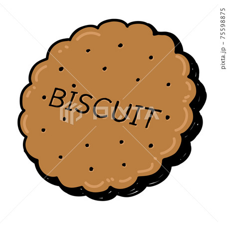 クッキー ビスケット アイコン イラスト お菓子 スイーツ 手描きのイラスト素材