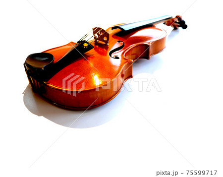右下からみたバイオリン 75599717