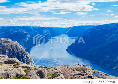 Lysefjord near Preikestolen, Norway Lysefjord near Preikestolen, Norway 75599940