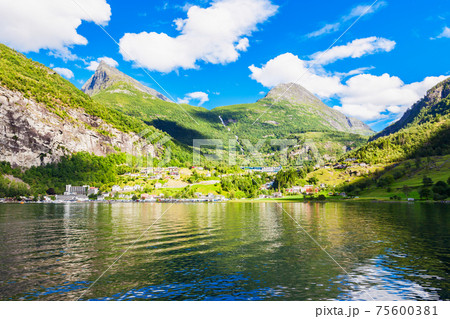 Geiranger at Geirangerfjord, Norway Geiranger at Geirangerfjord, Norway 75600381
