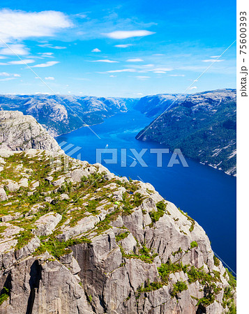 Lysefjord near Preikestolen, Norway 75600393