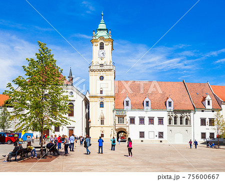 Bratislava Old Town Hall Square 75600667