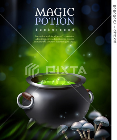 Mysterious Poison Pot Background 75600868