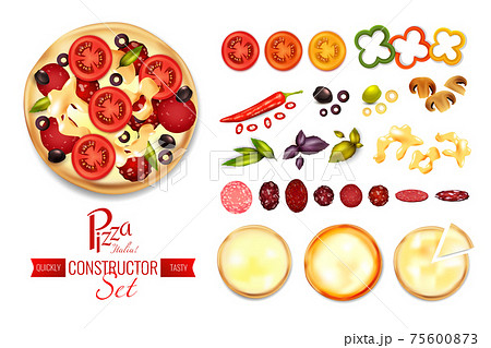 Pizza Filler Constructor Set Pizza Filler Constructor Set 75600873
