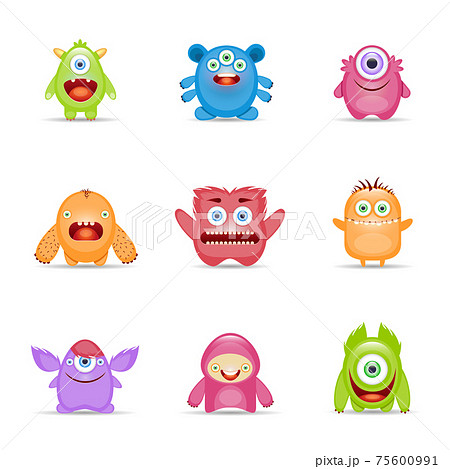 Monster Character Set 75600991