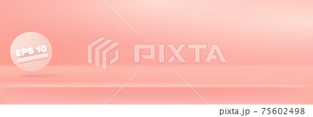 Vector Empty pastel pink color studio table room background, product display with copy space for display of content design. Horizontal Banner for advertising products on website. Pink abstract podium Vector Empty pastel pink color studio table room background, product display with copy space for display of content design. Horizontal Banner for advertising products on website. Pink abstract podium 75602498