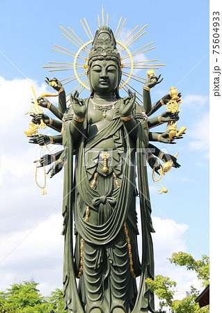 大阪市天王寺区興徳寺の「准提観音」の写真素材 [75604933] - PIXTA