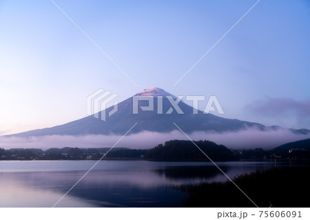大石公園　河口湖　自然　屋外　風景　田舎　観光　旅行　山梨県　富士山　デート　ドライブ　夏　春 75606091