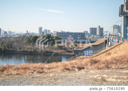 新岩淵水門付近／東京都北区志茂 75610290
