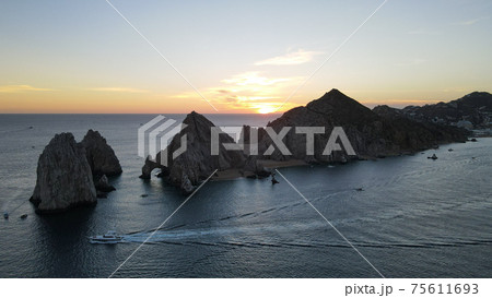 Sweet Cabo San Lucas Arc sunset Sweet Cabo San Lucas Arc sunset 75611693