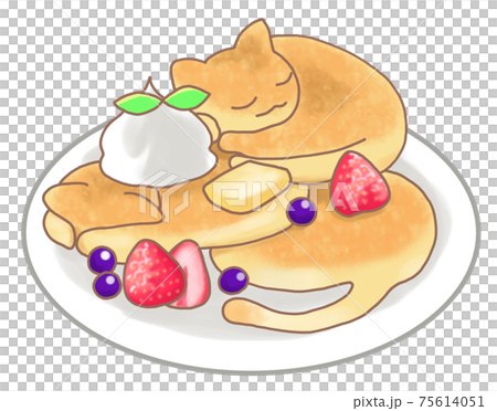 t0s10321様オーダー絵画「三匹の猫と苺パンケーキ」 t0s10321様オーダー絵画「三匹の猫と苺パンケーキ」 t0s10321様