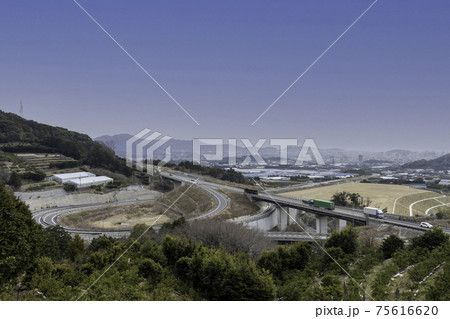 蒲郡西インターチェンジ(日本、愛知県、蒲郡市) 蒲郡西インターチェンジ(日本、愛知県、蒲郡市) 75616620