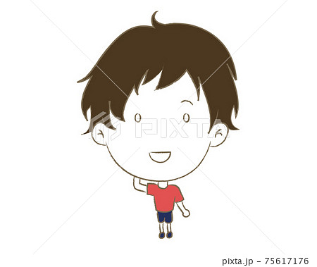 ことわざ 大きな顔をする Proverb Make A Big Faceのイラスト素材