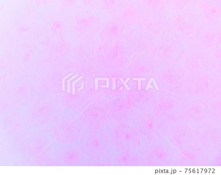 クレパスで描かれた桜の抽象画風背景イラストのイラスト素材