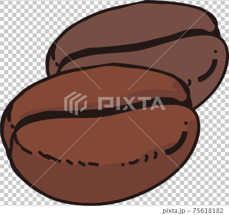 コーヒー豆 豆 コーヒー ブラック アイコン イラスト カフェ 挿絵のイラスト素材 コーヒー豆 豆 コーヒー ブラック アイコン イラスト カフェ 挿絵のイラスト素材
