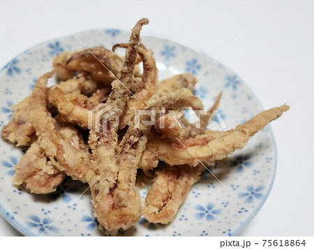 おいしいゲソの唐揚げ 75618864