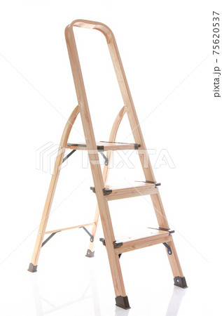 ladder isolated on white 75620537