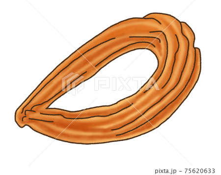 チュロスのイラスト素材