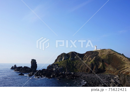 海岸 岩 石 75622421