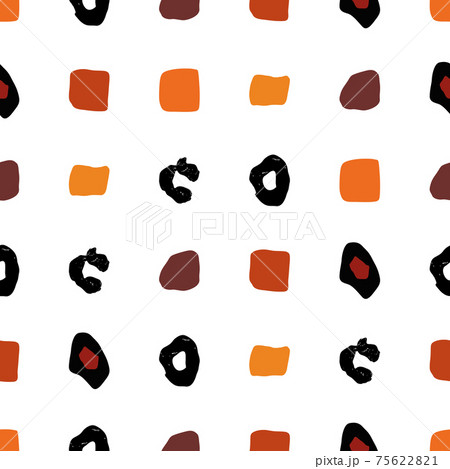 Animal mix print vector seamless pattern. Abstract background 75622821