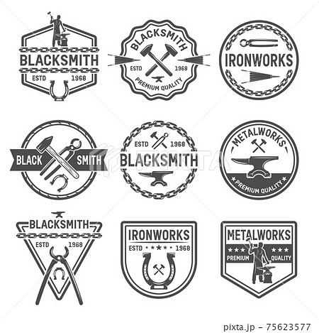 Ironworks Black White Emblems 75623577