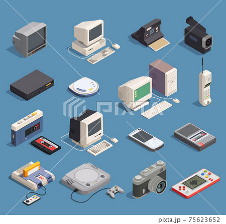 Retro Gadgets Set 75623652