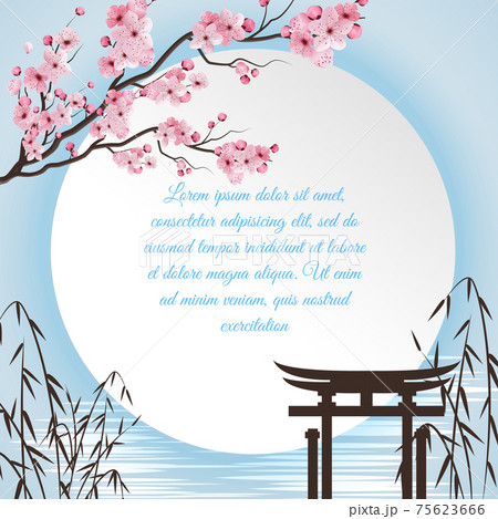 Sakura Cartoon Concept 75623666