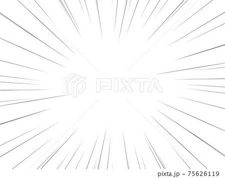 集中線 ベクター素材のイラスト素材