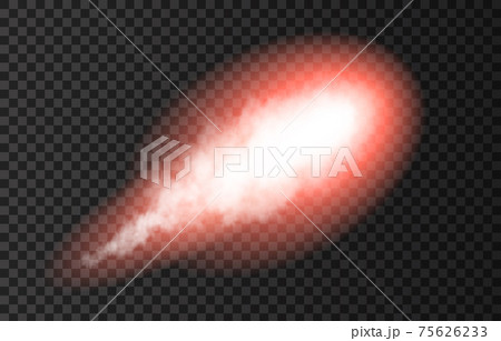 Flame and smoke from space rocket launch. 75626233