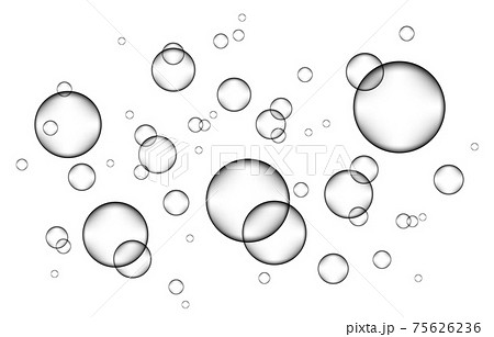 Underwater fizzing air, water or oxygen  bubbles. 75626236