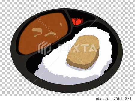 テイクアウトのコロッケカレー 75631871