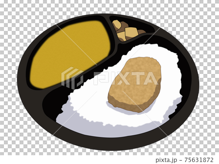 テイクアウトのコロッケカレー 75631872