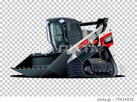 Vector Cartoon Skid Sreer 75634876