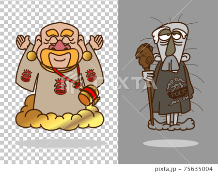 富の神＆貧乏神 75635004