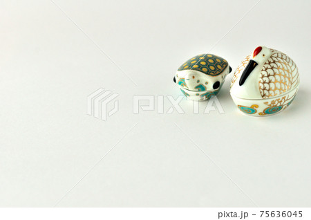 お茶道具 鶴亀の香炉 お茶道具 鶴亀の香炉 75636045
