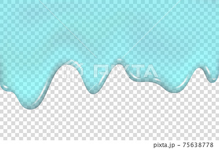 Dripping water isolated on transparent background. 75638778
