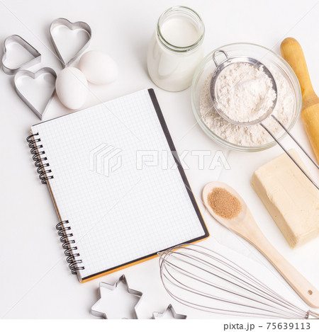 Food ingredients on the table Food ingredients on the table 75639113