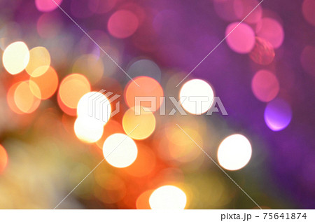 Abstract background with bokeh lights 75641874