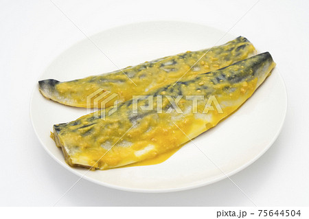西京味噌漬けのサバ 西京味噌漬けのサバ 75644504