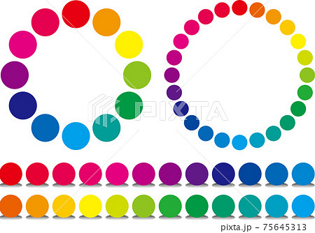 Color Chart Illustration Material Stock Illustration