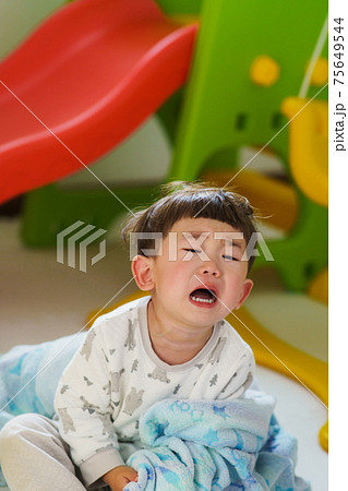イヤイヤ期の男の子 75649544