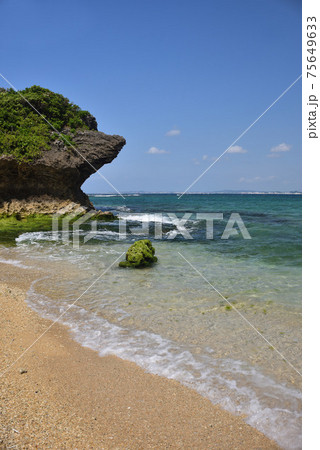 沖縄 浦添西海岸カーミージーの風景 75649633