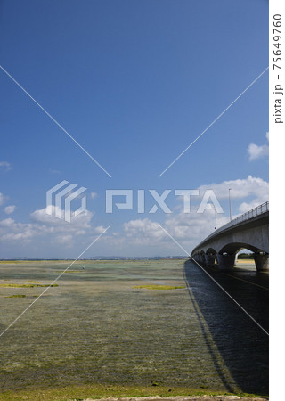 沖縄 浦添西海岸の風景 沖縄 浦添西海岸の風景 75649760
