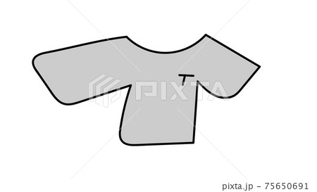 洗濯　洋服　Tシャツ 75650691