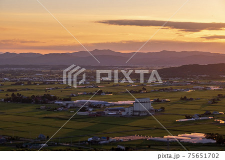 当麻町 当麻山展望台からの景色 75651702