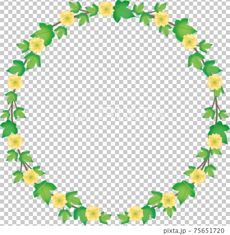 花草花圈框架 花草花圈框架 75651720