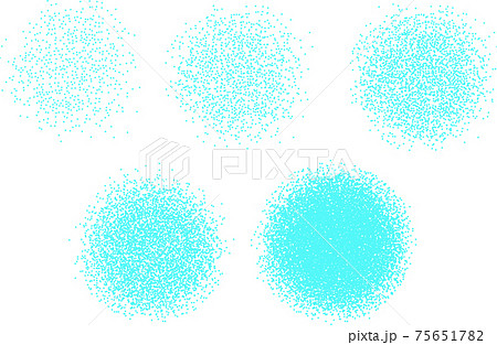 砂目背景ブラシ素材セットのイラスト素材