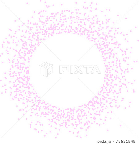 可愛い丸ほわ背景素材のイラスト素材